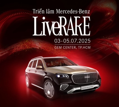 Triển lãm Live Rare Mercedes-Benz 3-5/7 tại Gem Center