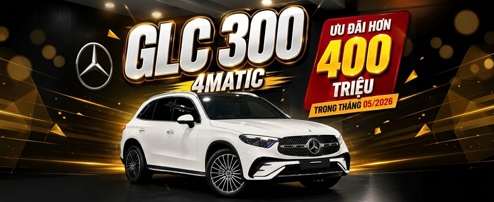 GLC300 giảm 500tr